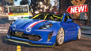 GTA 5 Online  NEW Toundra Panthere Customization amp 50 Car Garage Alpine A110 [upl. by Latreece]