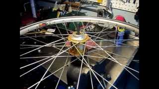 Sturmey Archer S3X fixed gear 3 speed How it works [upl. by Ahsitahs]