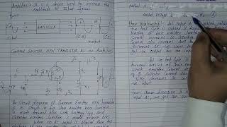 TRANSISTOR AS AN AMPLIFIER WORKING EXPLAIN  BIT MESRA  BASIC OF ELECTRONICS [upl. by Eyla]