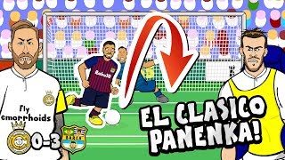 😲03 El Clasico Panenka😲 Real Madrid vs Barca Copa Del Rey Semi Final Goals Highlights Suarez [upl. by Kidder619]