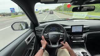 2024 Ford Explorer ST Line POV Test Drive 23 Turbo 4 nbcrmagcom [upl. by Connel]