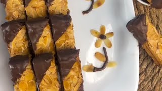 حلوة الباتوني بشرائح اللوز و الشكولاطة 🍫🫘cooklynas 🇩🇿 [upl. by Nella99]