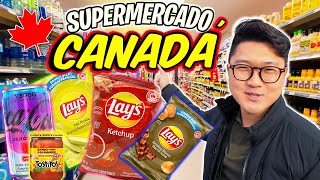 ¿QUÉ VENDEN en un SUPERMERCADO de CANADÁ [upl. by Atnoed]