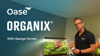 Exploring the new OASE Organix aquarium food range  Featuring George Farmer [upl. by Mikah16]