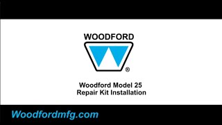 Woodford Model 25 Repair Kit Installation [upl. by English]