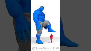 💥 Blue Hulk vs Red Hulk Who’s Stronger in a Stomp Battle 💥 gta [upl. by Cherice481]