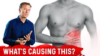 Left Side Abdominal Pain Under Ribs – Causes amp Remedies Covered by Dr Berg [upl. by Center985]