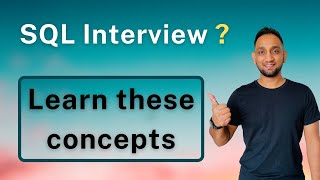 Top 25 SQL Interview Questions and AnswersThe BEST SQL Interview Questions [upl. by Lyontine]