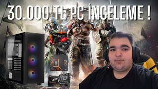 30000 TL İLE PC TOPLAMA [upl. by Nellad]