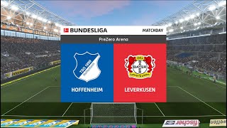 Hoffenheim vs Bayer Leverkusen  Bundesliga  PES 2021  PC Gameplay  4K [upl. by Mcclure]