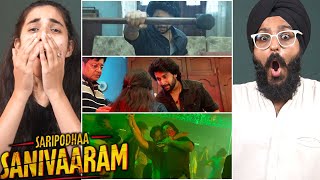 Saripodhaa Sanivaaram Bar Fight Scene Reaction  Nani SJ Suryah  Parbrahm Singh [upl. by Sorcha]