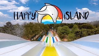 Happy Island Waterworld  South Africas BIGGEST Water Park  Mzansi Theme Park [upl. by Swartz520]