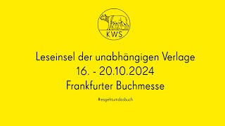 LESEINSEL der unabhängigen Verlage am 17 Oktober 2024 ab 1000 Uhr [upl. by Alyn]