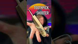 Toothpick Shooter super dangerous viralvideo [upl. by Ammamaria]