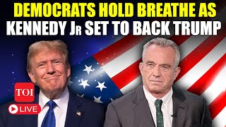 Watch Live Robert F Kennedy Jr Breaks Suspense Over Trump Endorsement Flipping US Election Race [upl. by Lisha683]