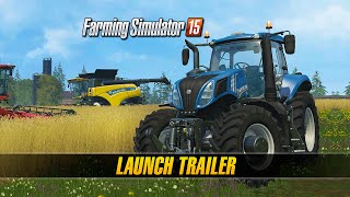 Farming Simulator 15 Consoles Launch Trailer [upl. by Sivra]