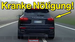 Unfassbare Nötigung Vollbremsungen und Vorfahrt nehmen  Dashcam Deutschland 088  germany [upl. by Bendite]