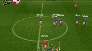 Euro Cup Soccer 2008  France vs Switzerland [upl. by Imehon937]