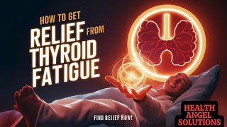 4 Reasons For Your Thyroid Fatigue  How To Get Rid Of Thyroid Fatigue   Hypothyroidism [upl. by Lillie502]