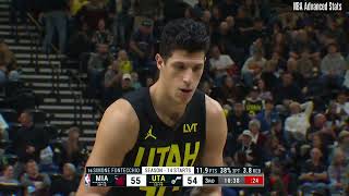 Simone Fontecchio 12 pts 7 reb 2 ast vs Miami Heat  20231230 [upl. by Lower191]