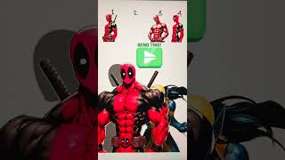 どれが正しいですか Deadpool X Lady Wolverine 一部66 marvel deadpoolxwolverine shorts [upl. by Buote]