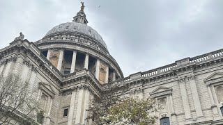 St Paul’s Cathedral London 4K  londonlife churchonline londonwalk [upl. by Butte]