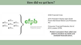 CFPB Case Study [upl. by Tillion802]