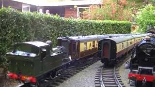 Gauge 1 Live Steam GTG G1MRA at the Lowlands 2014 [upl. by Cleave171]