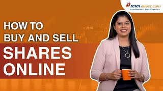 How to Buy And Sell Shares Online Using Demat Account [upl. by Yerrok]