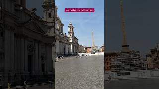 Piazza Navona Rome tourist attraction roma travel piazzanavona [upl. by Hudson]