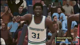 NBA2K24 MyLeague February 15th 1984 Philadelphia 76ers 3614 vs Dallas Mavericks 2131 [upl. by Engedus]