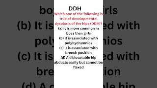 DDH Developmental Dysplasia of Hip NEET NOrCET Nursing [upl. by Ulrika]