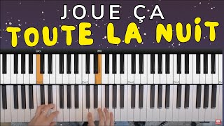 Des accords à jouer toute la nuit au piano  Tuto facile et agréable [upl. by Alejandra503]