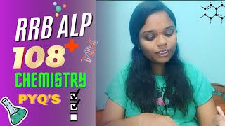 Chemistry PYQs for RRB ALPDAY10 2024 [upl. by Arbed35]