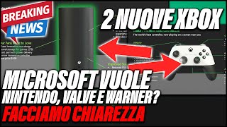 DUE NUOVE XBOX  Microsoft VOLEVA ACQUISIRE NINTENDO VALVE e ABBANDONARE i VIDEOGIOCHI Chiariamo [upl. by Yrekcaz]