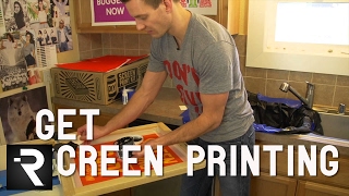 DIY Print Shop Screen Printing Kit and DIY Screen Print DVD [upl. by Sutherlan515]