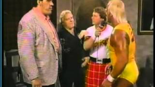 Pipers Pit with Hulk Hogan and Andre the Giant 02071987 [upl. by Finzer740]