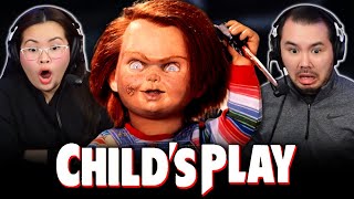 CHILDS PLAY 1988 MOVIE REACTION FIRST TIME WATCHING CHUCKY [upl. by Karylin]