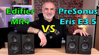 PreSonus Eris E35 vs Edifier MR4  What is the best studio monitor between the two [upl. by Lazes]