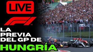 🔴 LA PREVIA DEL GP DE HUNGRÍA  F1 EN VIVO  FORMULA 1 EN VIVO [upl. by Eintirb706]