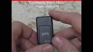 MINI GPS TRACKER  Ecommerce dropshoping video [upl. by Doherty]