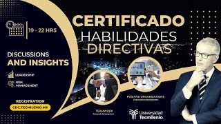 Certificado en Habilidades Directivas 06112024 [upl. by Ilrebma686]