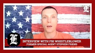 Exclusive interview with FBI whistleblower former Special Agent Stephen Friend on his new memoir [upl. by Ynove]