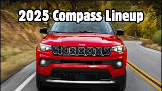 Quick Overview of the 2025 Jeep Compass Lineup [upl. by Eemak]