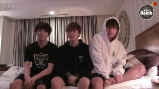 BANGTAN BOMB Hide and seek with JM V JK 1 [upl. by Arielle]