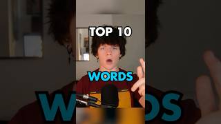 Top 10 Words 🚨 [upl. by Ycrep]