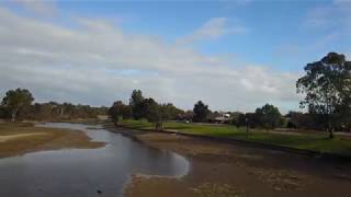 A dry Wimmera River at Horsham VIC [upl. by Uos946]