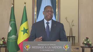 MESSAGE A LA NATION DU PRESIDENT MACKY SALL – DIMANCHE 31 DECEMBRE 2023 [upl. by Nelav243]