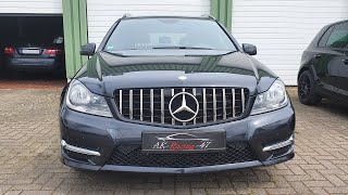 MERCEDES CKlasse W204  Sport Kühlergrill  AMG GT OPTIK  PANAMERICANA STYLE GRILL  W212 156 C117 [upl. by Evangelin]