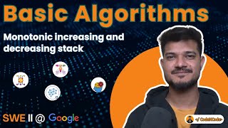 L007 Monotonic Increasing amp Decreasing Stack  Basic Algorithms amp Implementations  CodeNCode [upl. by Enaffit285]